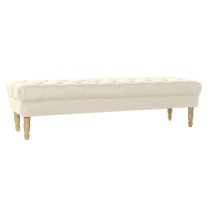 Banquette Home ESPRIT Crème Polyester Bois
