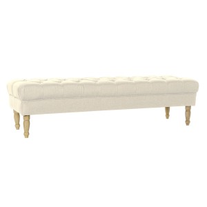 Banquette Home ESPRIT Crème Polyester Bois