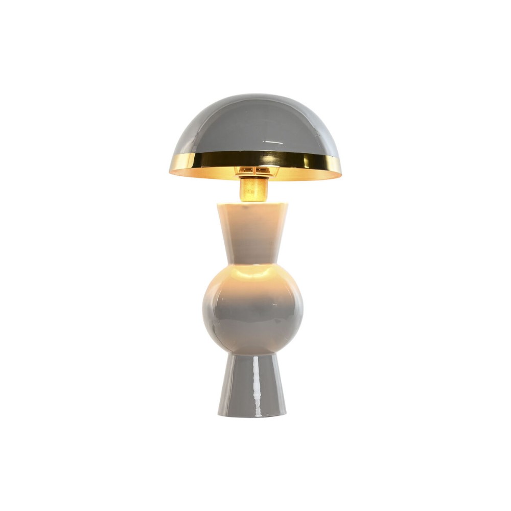 Tischlampe Home ESPRIT Grau Gold