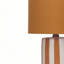Lampe de bureau Home ESPRIT Jaune Orange (2 Unités)