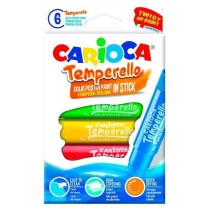 Tempera Carioca Temperello 6 Stücke (24 Stück)