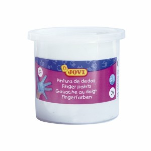 Finger Paint Jovi 5 Units Finger Paint White 125 ml