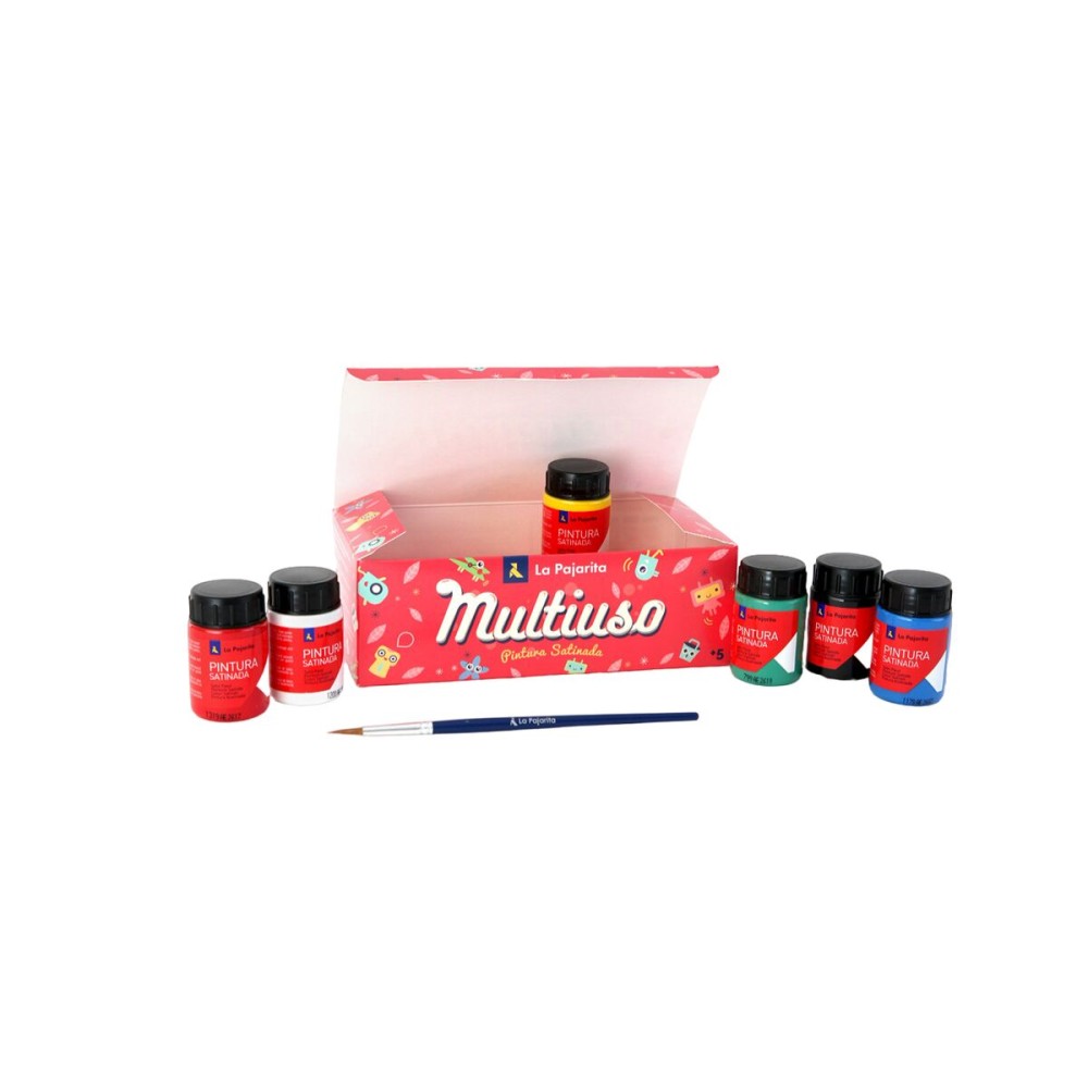 Gouache La Pajarita Multicouleur 35 ml (6 Pièces)