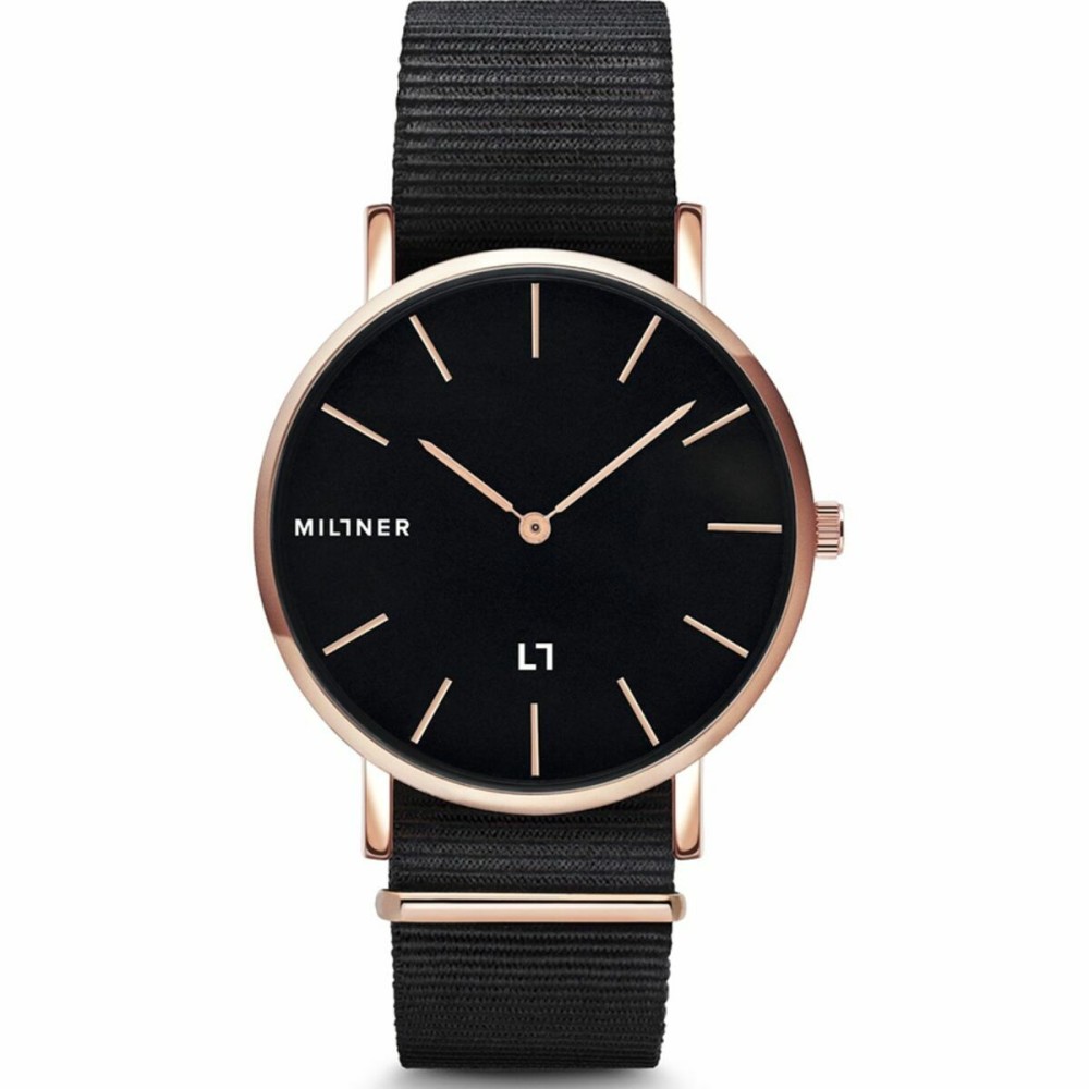 Montre Femme Millner HALLFIELD-S-NEGRO-FABBRIC (Ø 36 mm)