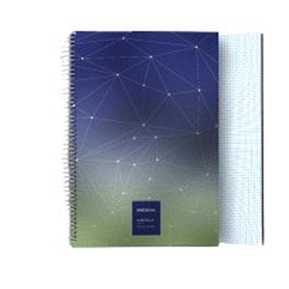 Cahier Grafoplas Multicouleur Din A4 80 Volets 21,5 x 31,5 cm (8 Unités)
