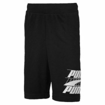 Short de Sport pour Enfants Puma Rebel Bold Noir