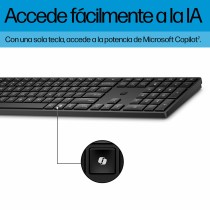 Tastatur mit Maus HP 4R009UT Schwarz