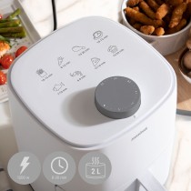 Air Fryer InnovaGoods Fryinn Lite 2000 White 1200 W 2 L