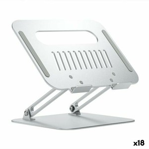 Laptop-Stand Aisens XL Aluminium Silberfarben 18 Stück