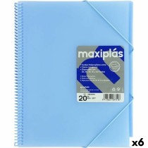 Classeur Grafoplas Bleu A4 (6 Unités)