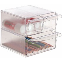 Organisateur polyvalent Archivo 2000 Transparent 19 x 15 x 15 cm