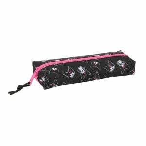 Schulmäppchen Kuromi Schwarz Pink 22 x 4 x 7 cm