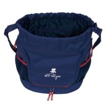 Sac à dos serré par des ficelles El Pulpo Blue marine 35 x 40 x 1 cm