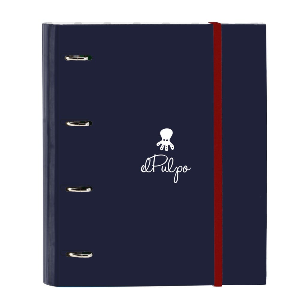 Ringbuch El Pulpo Marineblau 27 x 32 x 3.5 cm