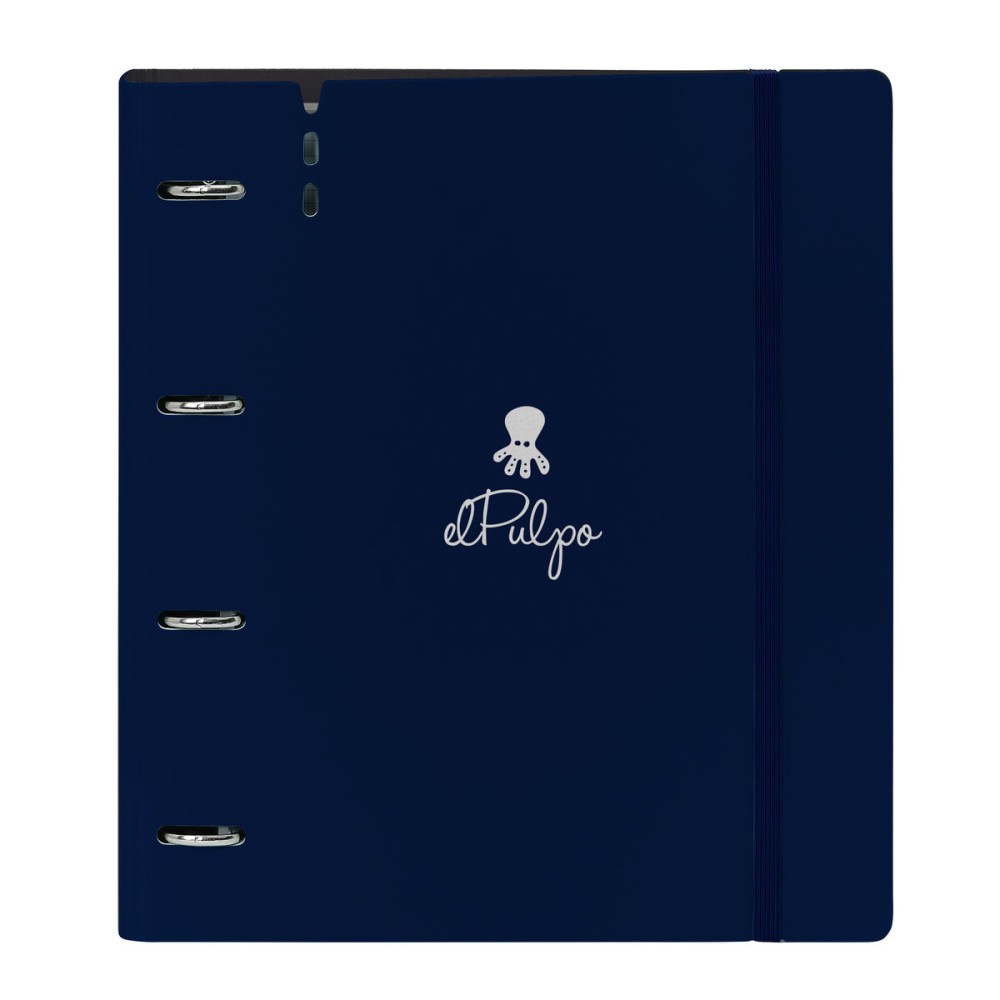 Ringbuch El Pulpo Marineblau 27 X 32 X 4 cm