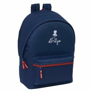 Schulrucksack El Pulpo Marineblau 31 x 44 x 18 cm