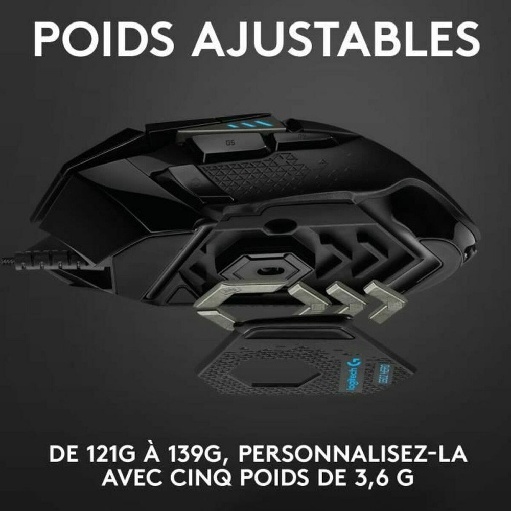 Souris Logitech 910-005471 Noir 16000 dpi 25600 dpi