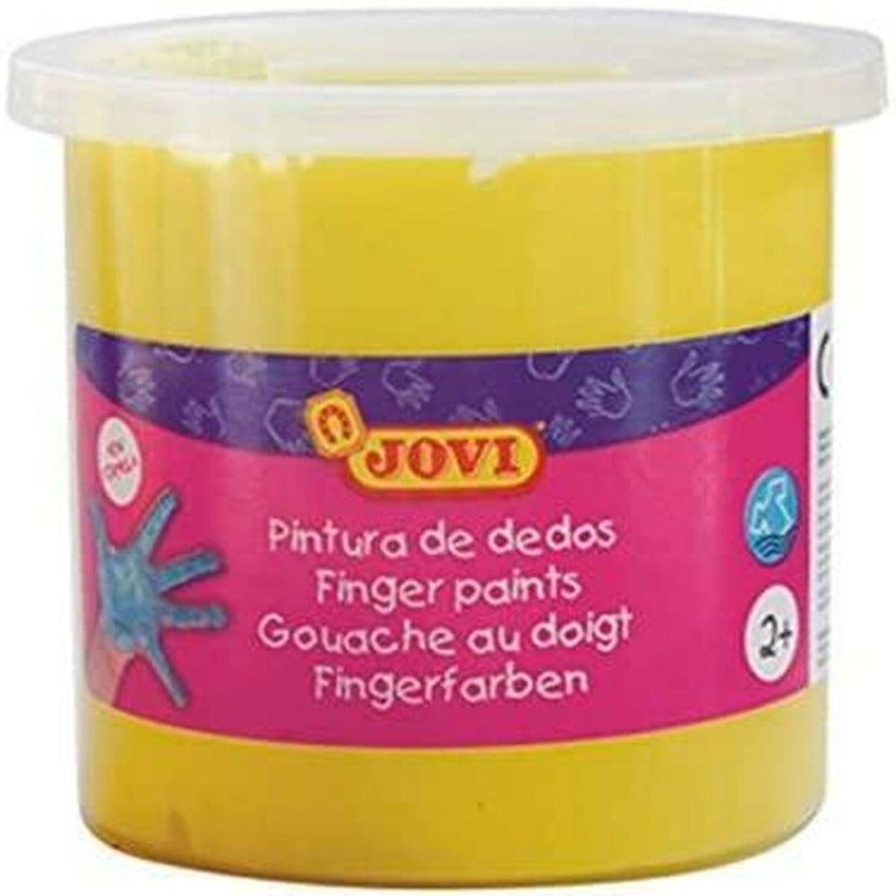 Fingerfarbe Jovi Etüie 5 Stücke Gelb 125 ml