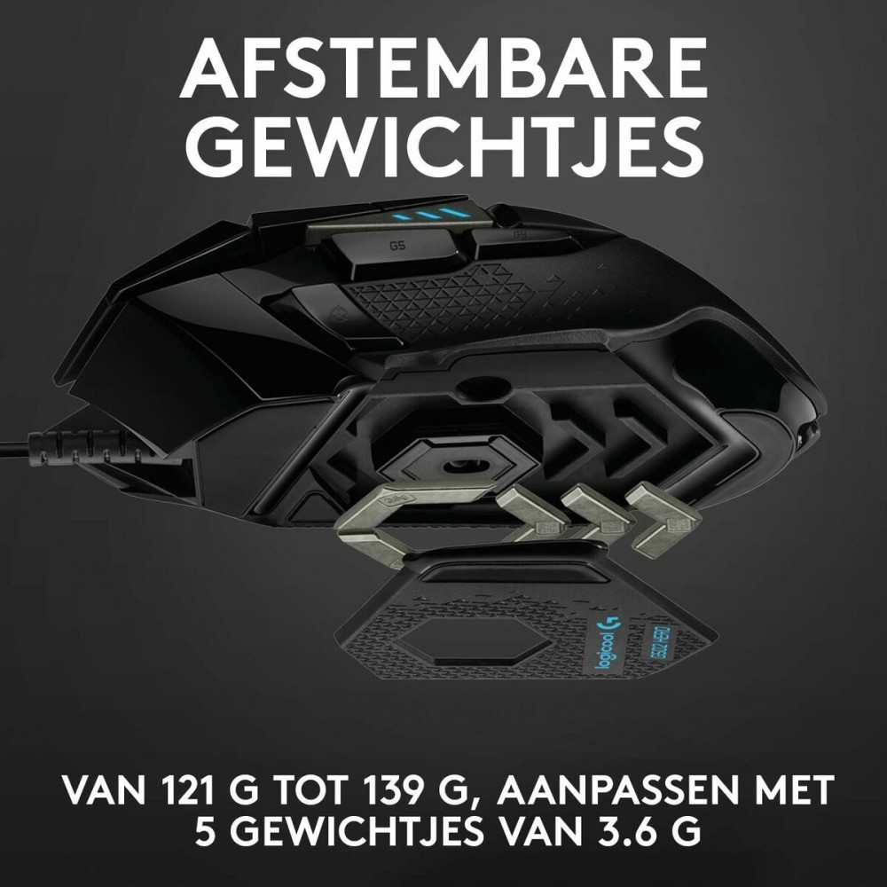 Mouse Logitech 910-005471 Black 16000 dpi 25600 dpi