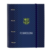 Reliure à anneaux F.C. Barcelona Blue marine 27 x 32 x 3.5 cm