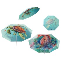 Parasol de plage Ø 240 cm SPF50+ Marin