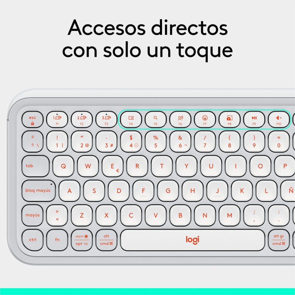 Clavier Logitech 920-013069 Blanc