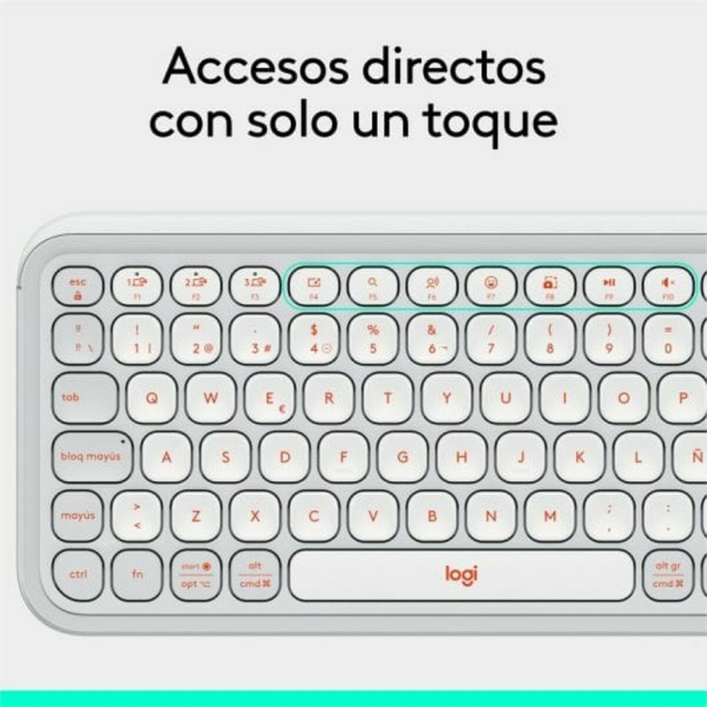 Clavier Logitech 920-013069 Blanc