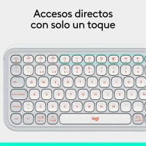 Clavier Logitech 920-013069 Blanc