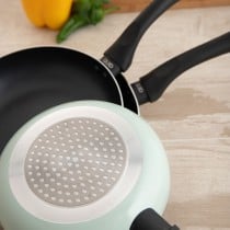 Ensemble de poêle Quid Tropic Vert Métal 3 Pièces