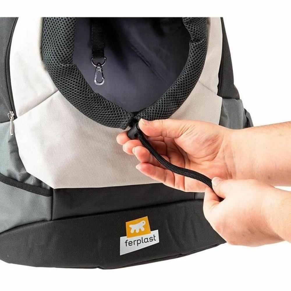 Rucksack für Haustiere Ferplast Grau