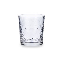 Verre d'eau Quid Rombos Transparent verre 260 ml (6 Unités)