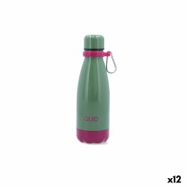 Thermal Bottle Quid Sarao Green 350 ml (12 Units)