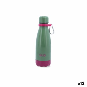 Thermal Bottle Quid Sarao Green 350 ml (12 Units)
