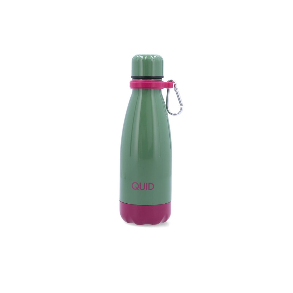 Thermal Bottle Quid Sarao Green 350 ml (12 Units)