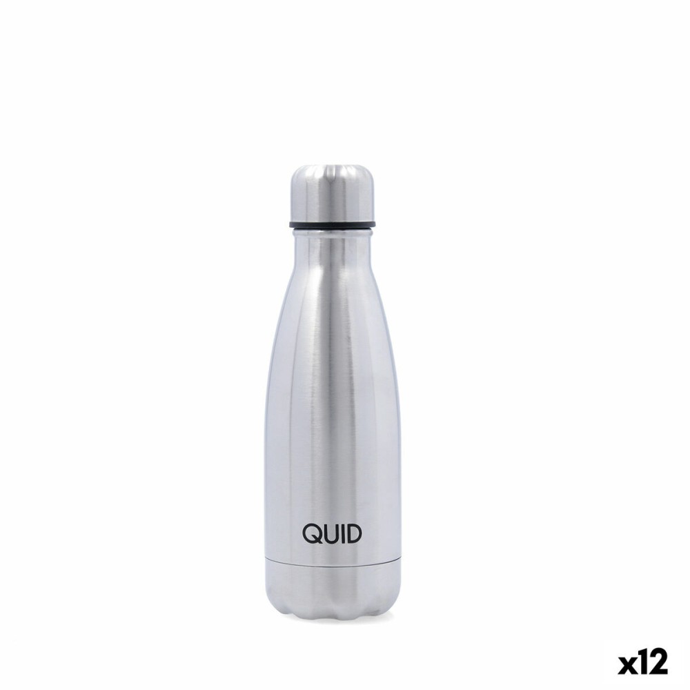 Thermal Bottle Quid Xylon Steel 350 ml (12 Units)