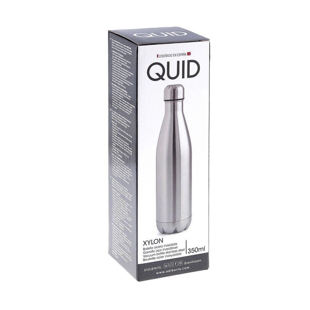 Thermal Bottle Quid Xylon Steel 350 ml (12 Units)