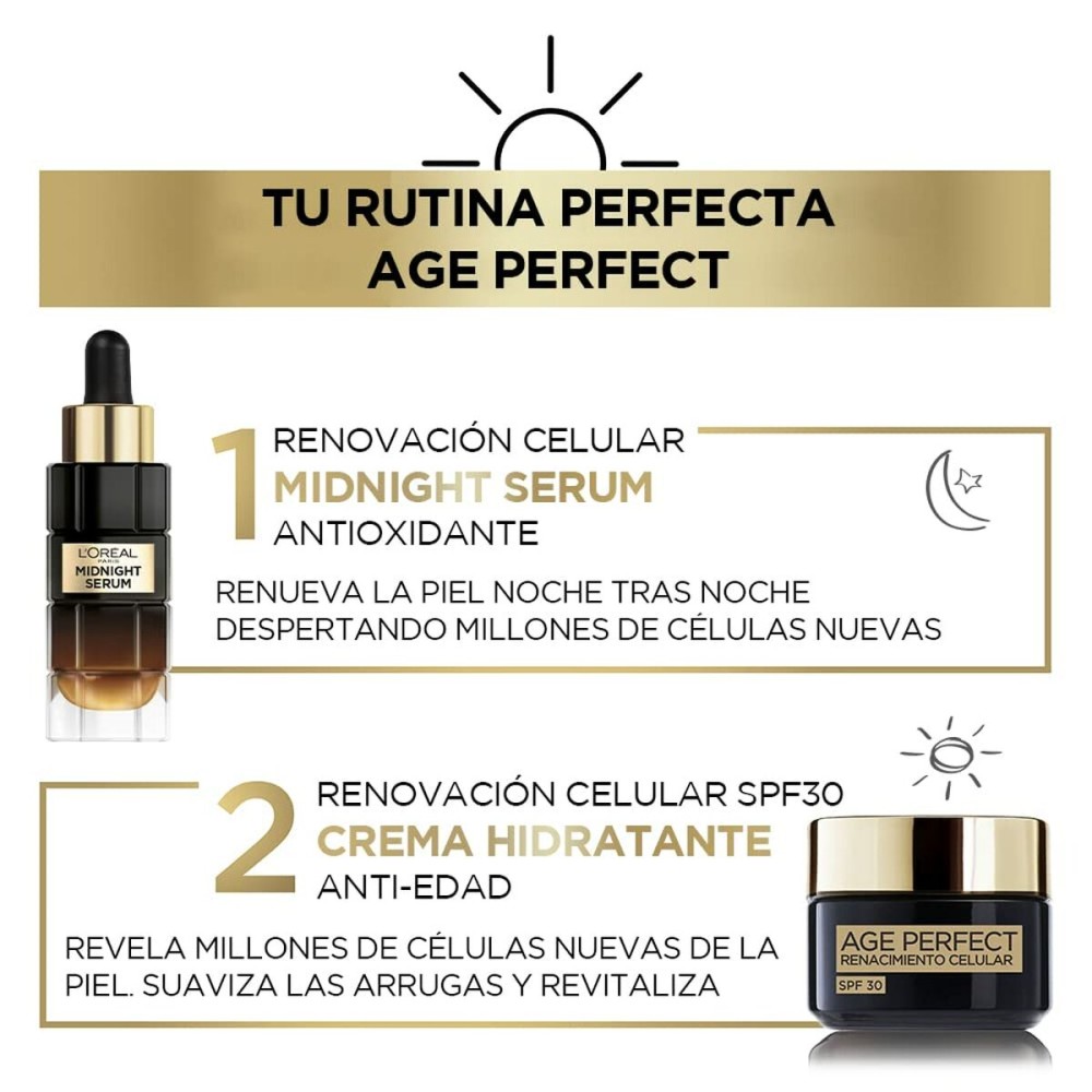 Facial Cream L'Oreal Make Up Age Perfect Cell Renewal Spf 30 50 ml