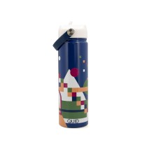 Thermal Bottle Quid Dream Multicolour 750 ml (12 Units)