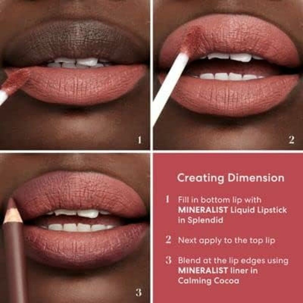 Rouge à lèvres bareMinerals Mineralist Charming Pink 1,3 g