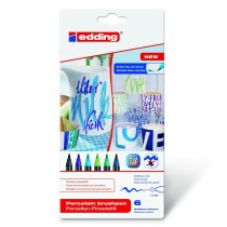 Felt-tip pens Edding 4200 Porcelain Multicolour (6 Units)