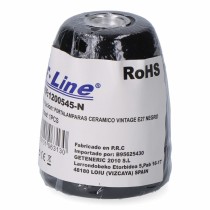 Lampenfassung F-line Schwarz 100 W E27 Vintage