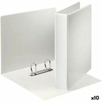 Ring binder Esselte White A4 (10 Units)