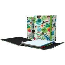 Ring binder Grafoplas Carpeplús Revolution Green Green A4 (2 Units)