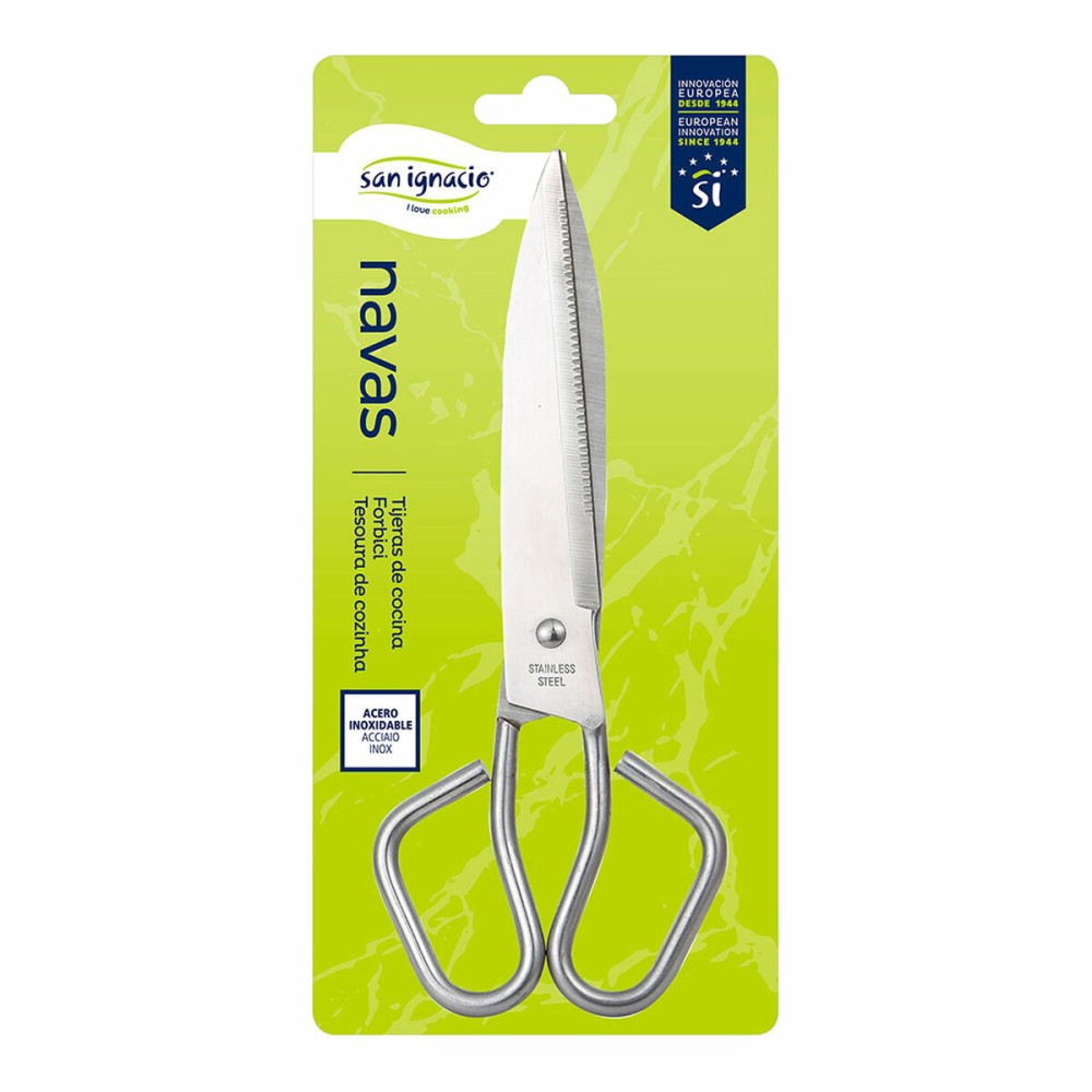 Kitchen Scissors San Ignacio SG-7284 Stainless steel 19 x 7,7 cm