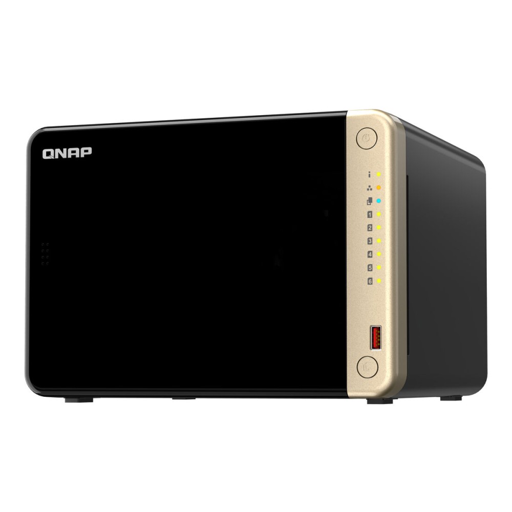 NAS-Netzwerk-Speicher Qnap TS-664 Schwarz