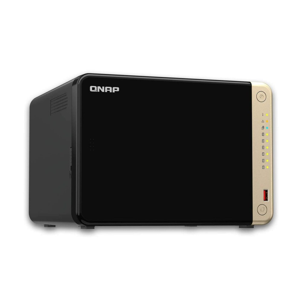 NAS-Netzwerk-Speicher Qnap TS-664 Schwarz