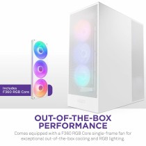 Boîtier ATX semi-tour NZXT H7 Flow RGB Midi Blanc