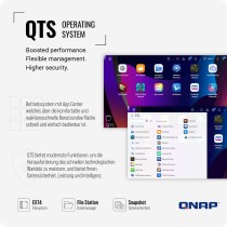 NAS-Netzwerk-Speicher Qnap TS-664 Schwarz