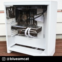 Boîtier ATX semi-tour NZXT H7 Flow RGB Midi Blanc