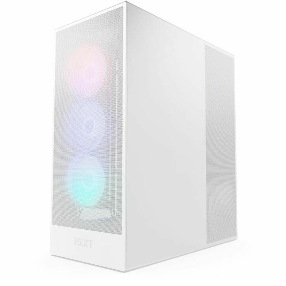 Boîtier ATX semi-tour NZXT H7 Flow RGB Midi Blanc